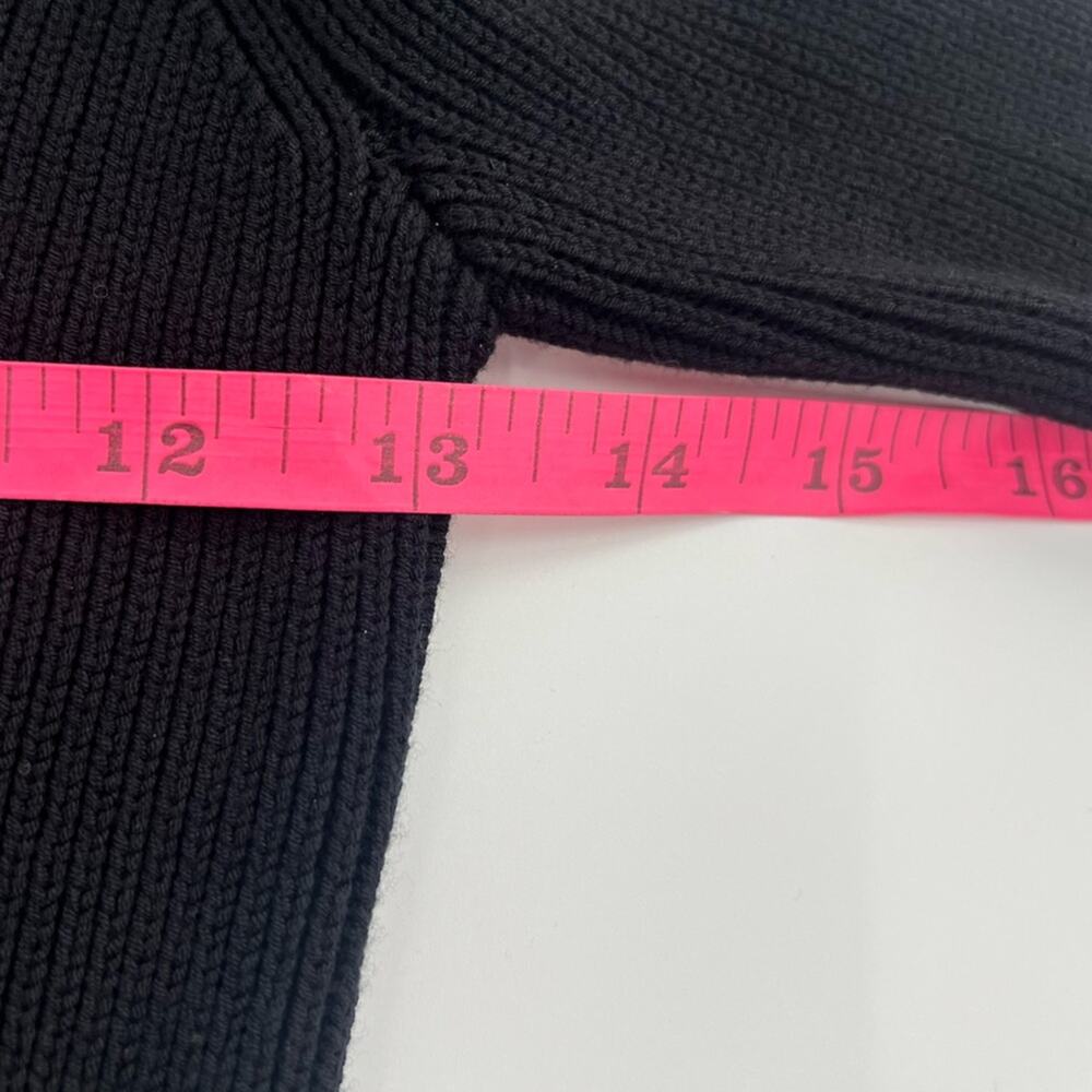 H:ours Black Sweater Dress black cut out sz XS revolve - Picture 8 of 10